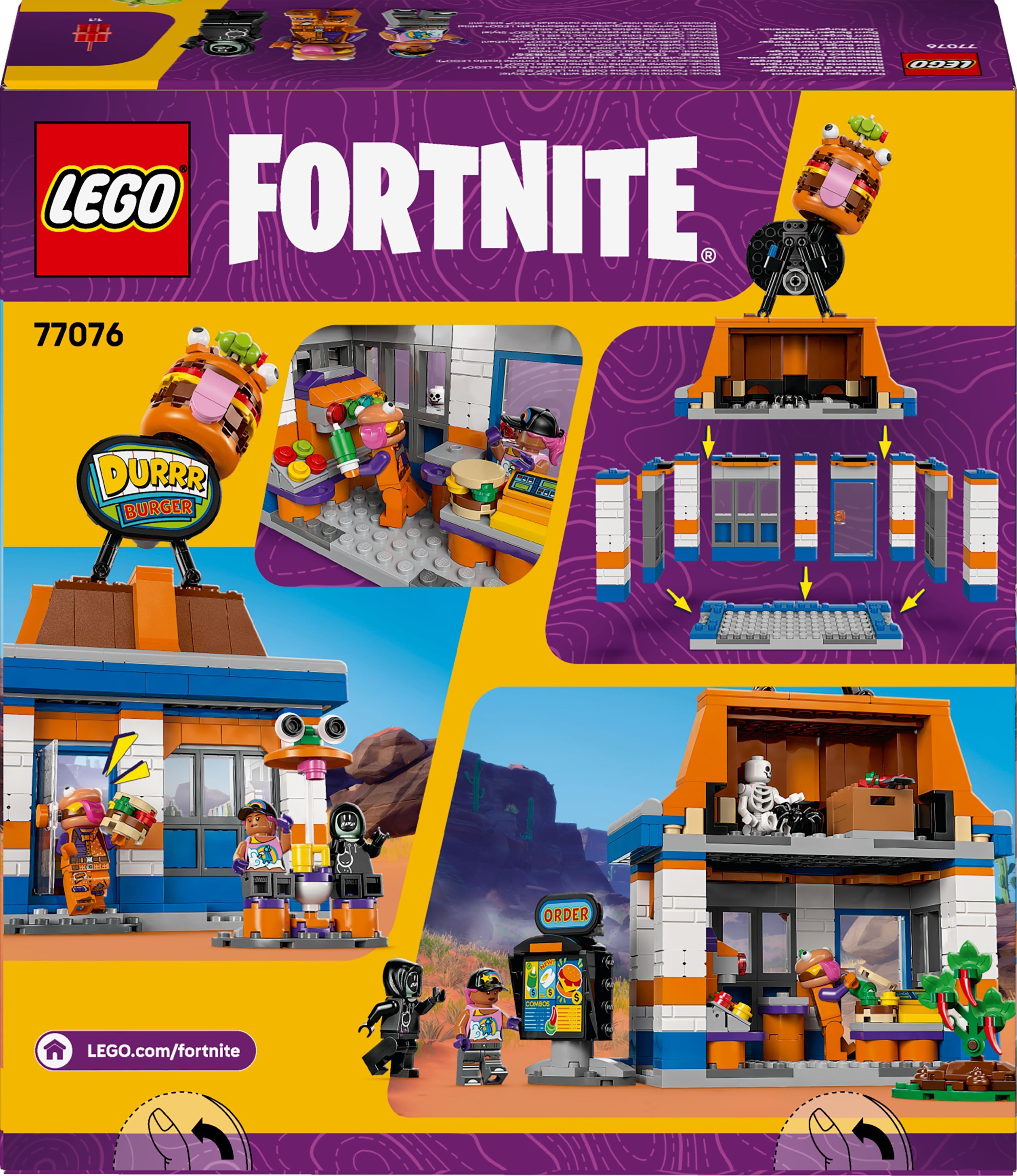 Конструктор Lego Fortnite "Durrr Burger ресторан", 77076 12