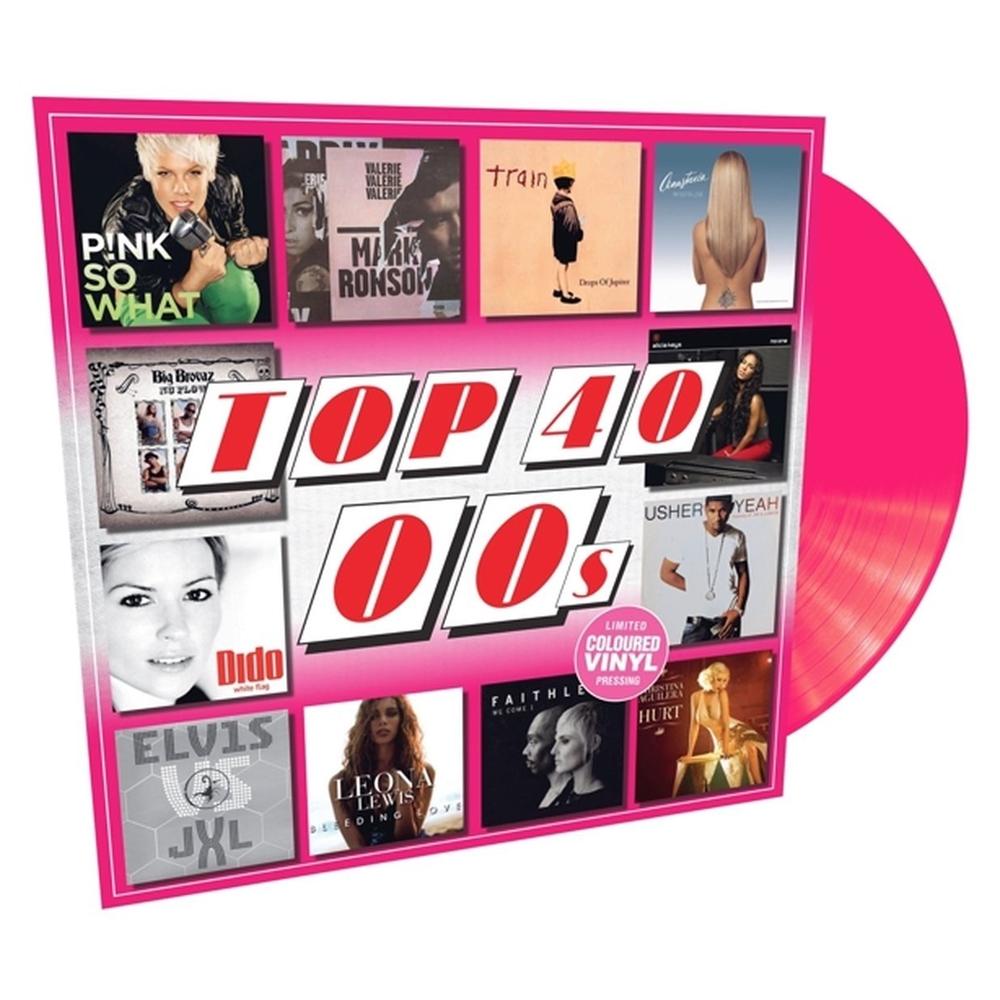 Пластинка Various Artists - Top 40 00s (Limited Edition) [LP] - Pink Vinyl 2