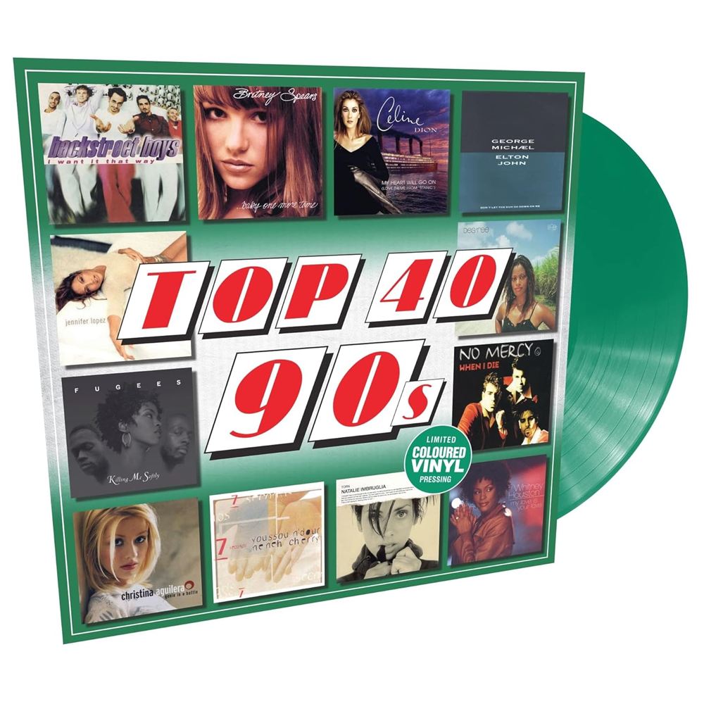Пластинка Various Artists - Top 40 90s (Limited Edition) [LP] - Green Vinyl 2