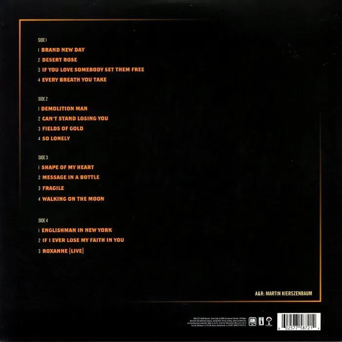 Пластинка Sting - My Songs [2LP] 2