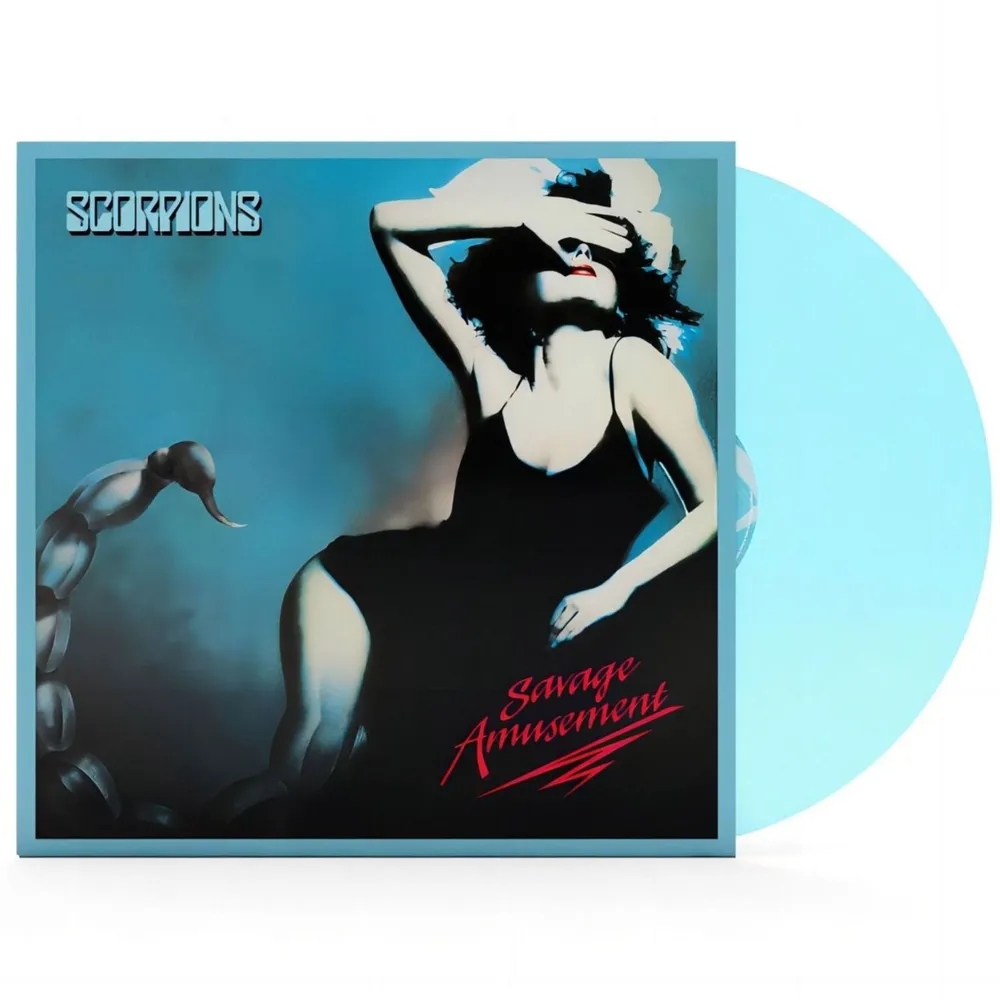 Пластинка Scorpions - Savage Amusement (Special Edition) [LP] - Light Blue Transparent 1