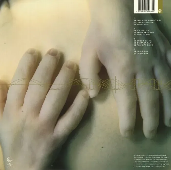 Пластинка Rammstein - Mutter [2LP] 1