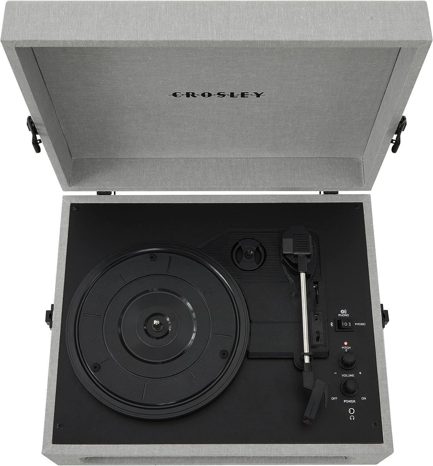 Виниловый проигрыватель Crosley Voyager Grey 1