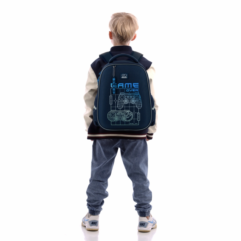 Рюкзак GoPack Education полукаркасный 165M Level Up, GO25-165M-7 14