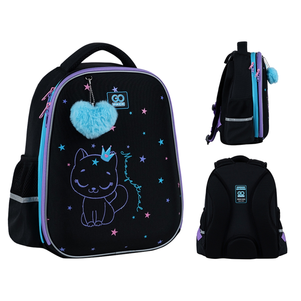 Рюкзак GoPack Education напівкаркасний 165M Meowjestical, GO25-165M-2 Рюкзак GoPack Education напівкаркасний 165M Meowjestical, GO25-165M-2