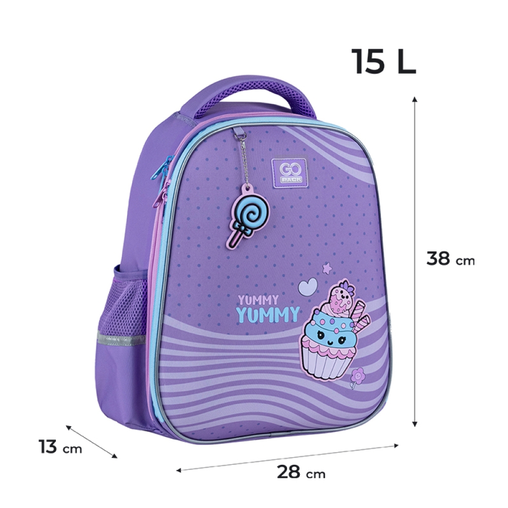 Рюкзак GoPack Education полукаркасный 165M Yummy, GO25-165M-3 1