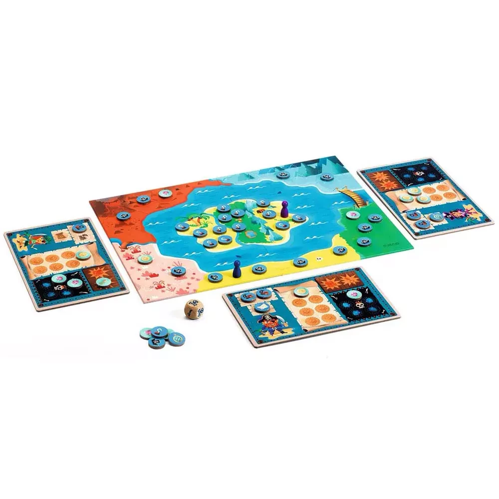 Игра настольная "Пиратский остров" DJECO, DJ08595 1