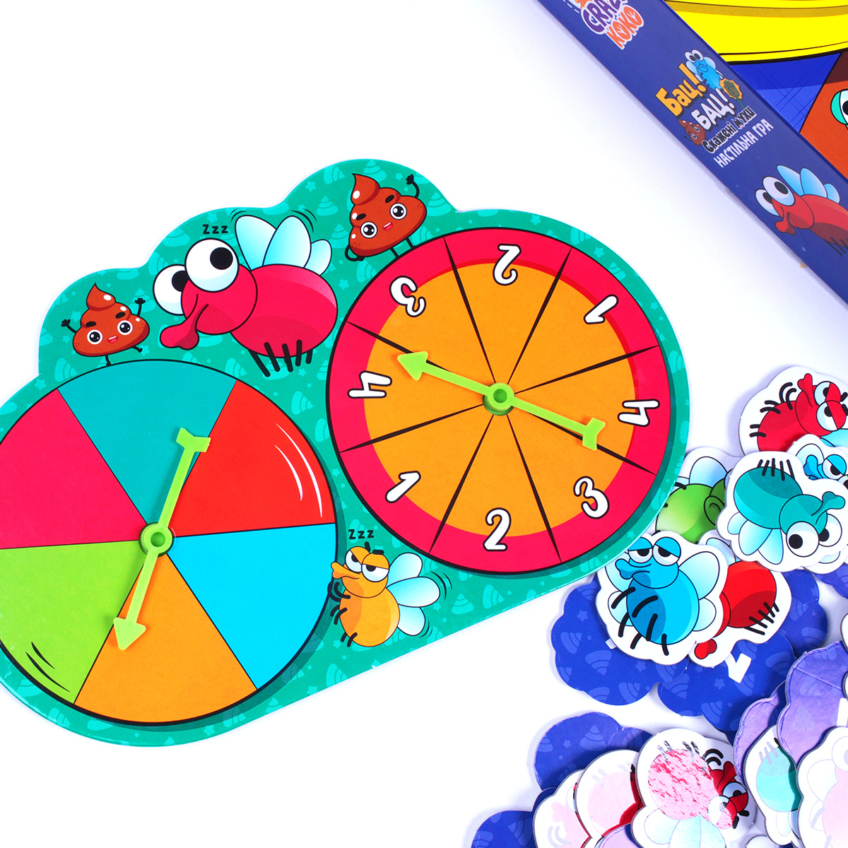 Игра настольная развлекательная "Бац! Бац! Бешеные мухи" Vladi Toys, VT8055-37 3