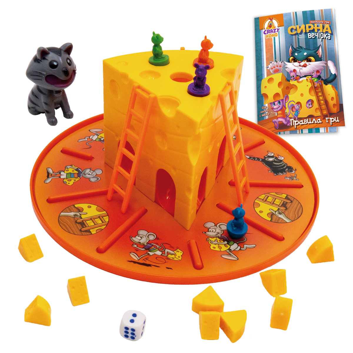 Игра настольная развлекательная "Сырная вечеринка" Vladi Toys, VT8055-38 4