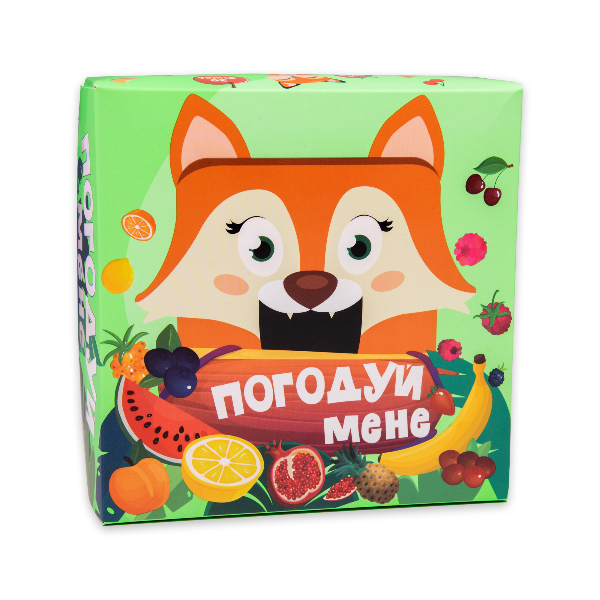 Игра настольная развивающая "Покорми меня - лисичка" (укр) 30347, ТМ "Strateg"
