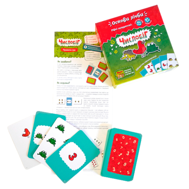 Игра настольная Числобег, ТМ "Банда Умников", УКР003 1