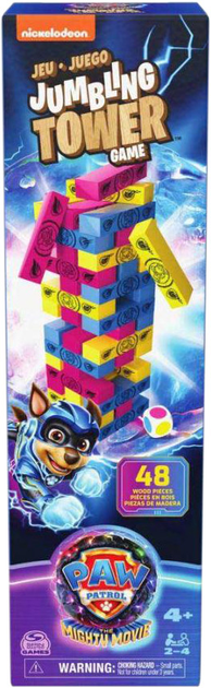 Игра настольная Дженга "Щенячий патруль в кино 2", SM98270/6067933 1