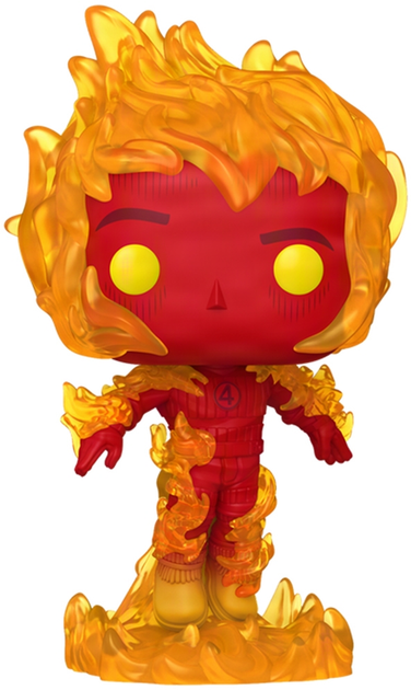 Ігрова фігурка Funko Pop! серії "Фантастична 4: Перші кроки" - Людина-Факел, 83586 Ігрова фігурка Funko Pop! серії "Фантастична 4: Перші кроки" - Людина-Факел, 83586