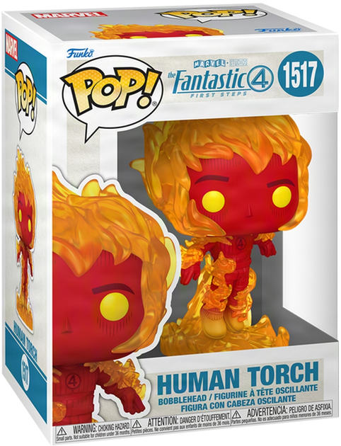 Ігрова фігурка Funko Pop! серії "Фантастична 4: Перші кроки" - Людина-Факел, 83586 1