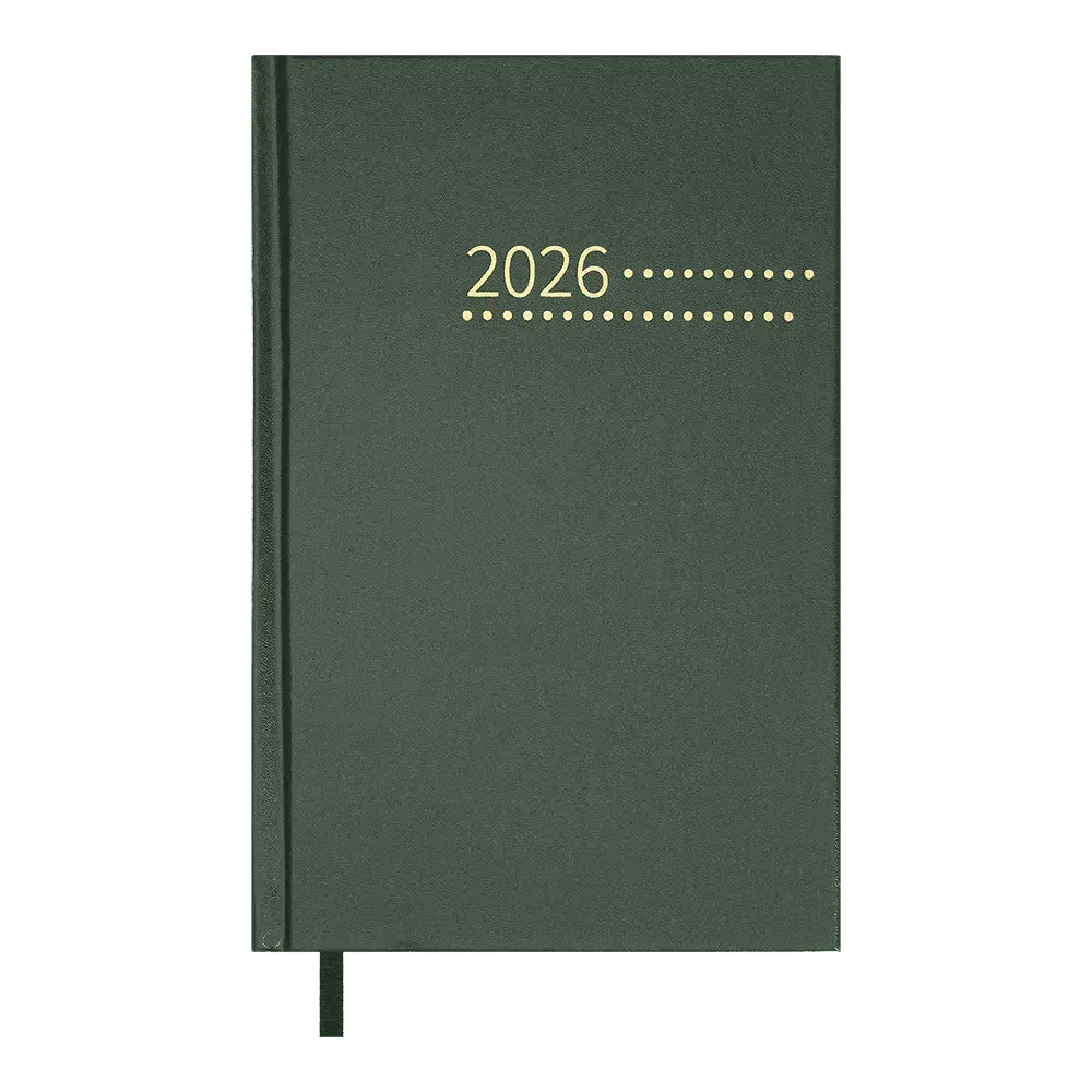 Дневник датированный A5, 2026 Zest, зеленый , BM.21167-04