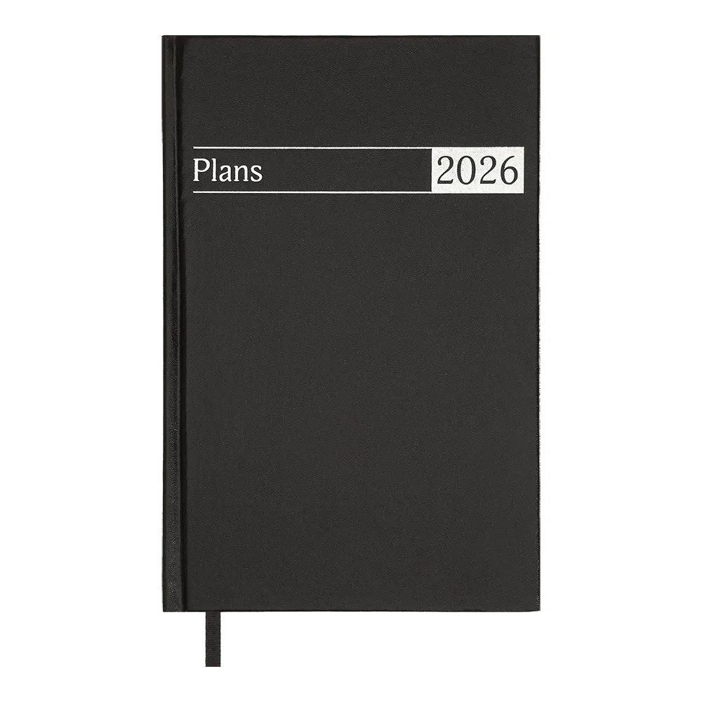Дневник датированный A5, 2026 Urban, черный , BM.21169-01