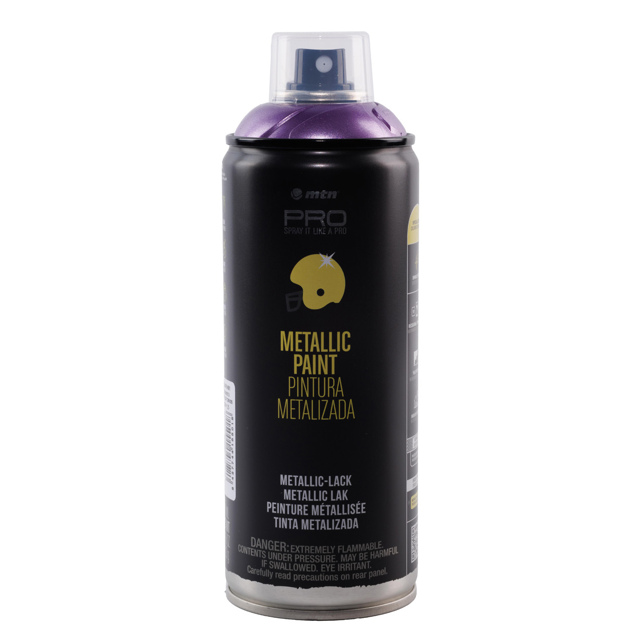 Аерозольна фарба MTN PRO Metallic Paint R-4001 400 мл Фіолетовий, EX014PR4001