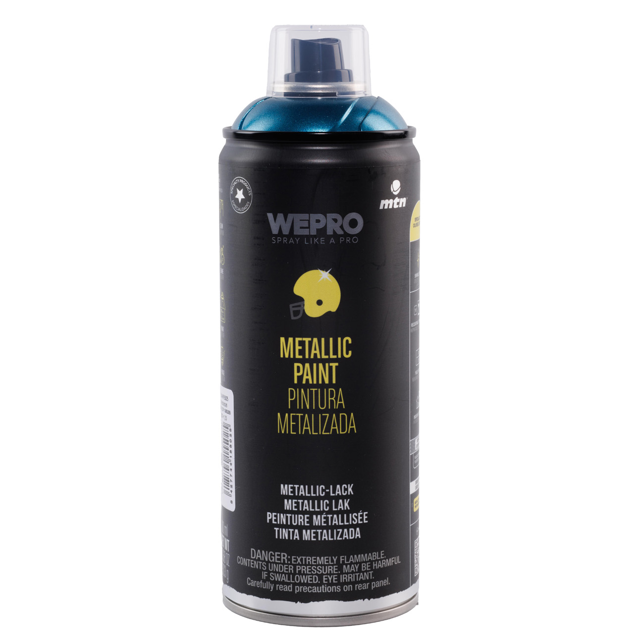 Аэрозольная краска MTN PRO Metallic Paint R-5025 400 мл Синий, EX014PR5025