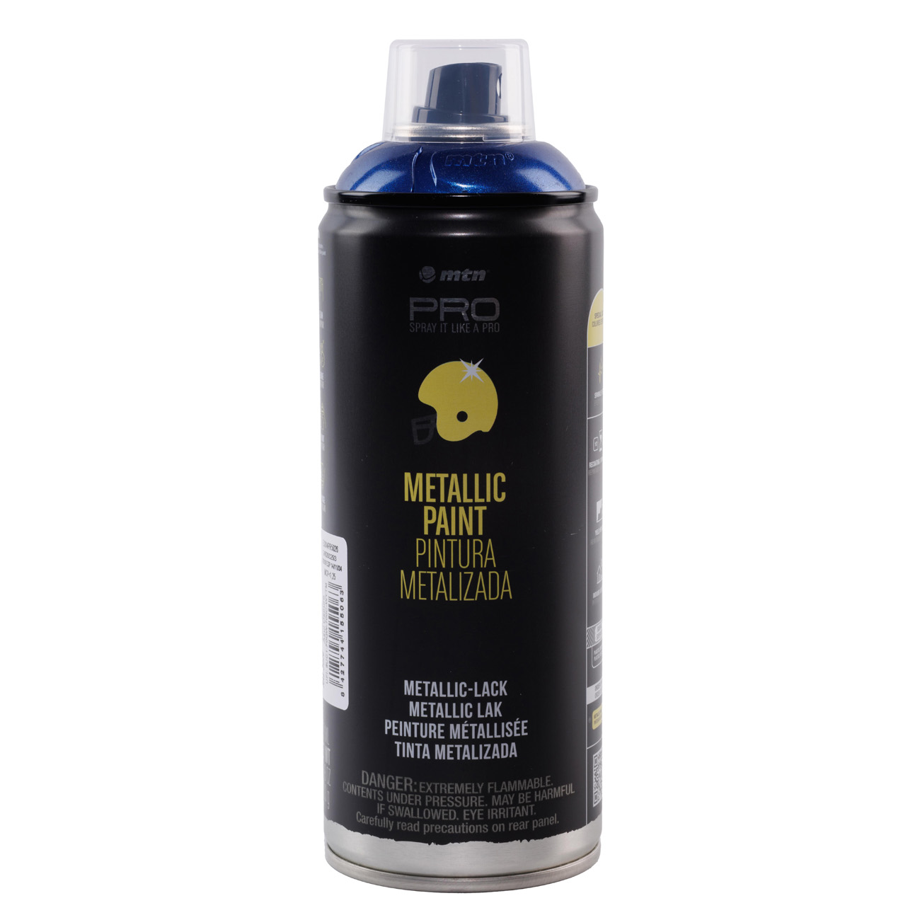 Аэрозольная краска MTN PRO Metallic Paint R-5026 400 мл Тёмно-синий, EX014PR5026