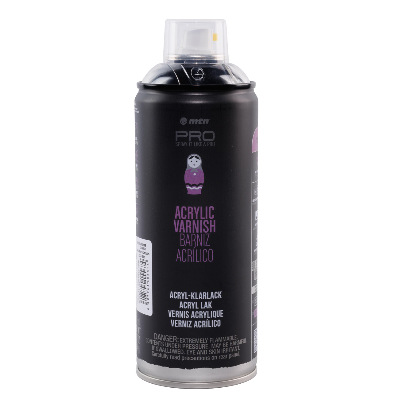 Аерозольний лак MTN PRO Varnish Acrylic Satinado R-909 400 мл, EX014PR0909