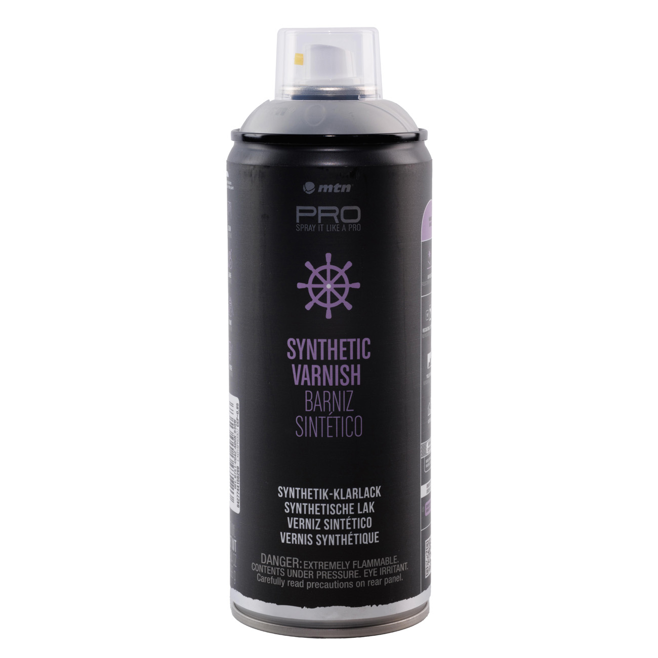 Аэрозольный лак MTN PRO Varnish Sintetico Mate R-907 400 мл, EX014PR0907