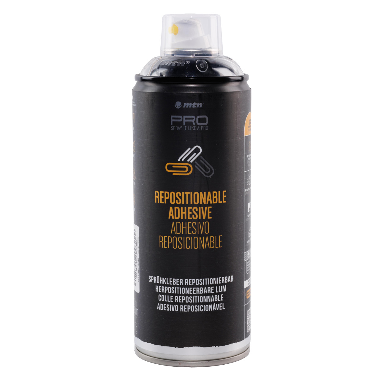 Аерозольна фарба-клей, що переміщується MTN PRO Repositionable Adhesive 400 мл, EX014PR1086