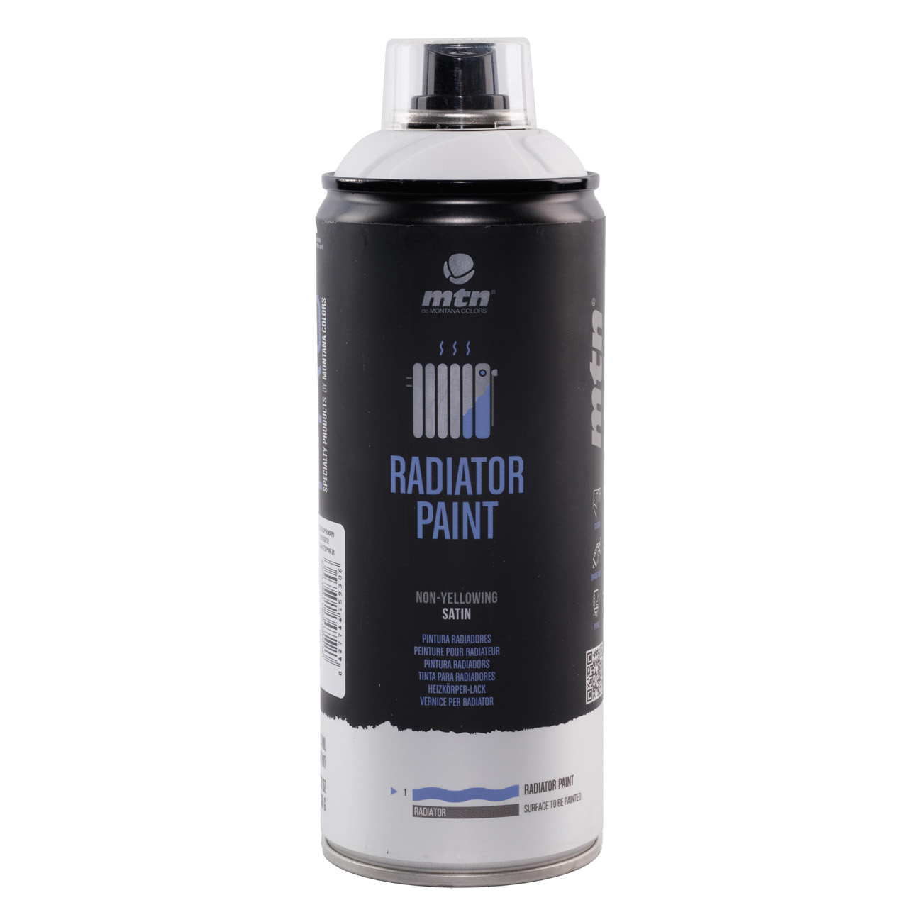 Аерозольна фарба MTN PRO Radiator Paint White 400мл, EX014PR0020