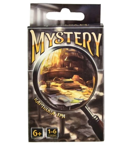 Гра карткова "Mystery" (укр), 30393, ТМ "Strateg"