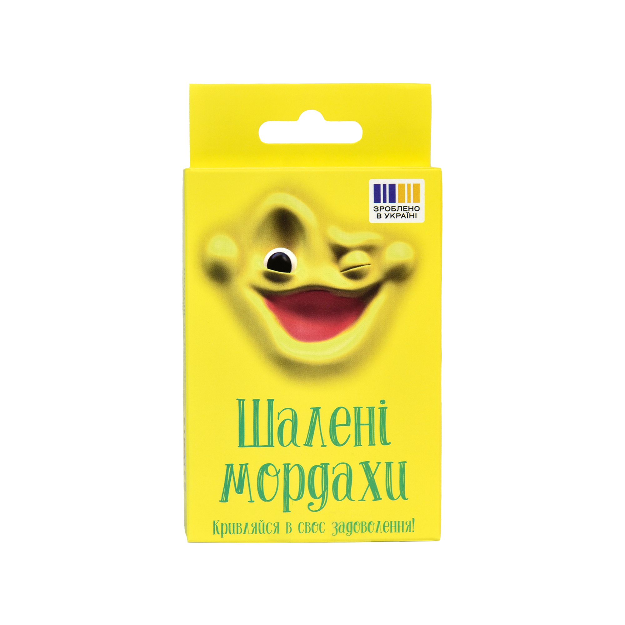 Игра настольная "Безумные мордахи" (укр), 30664, ТМ "Strateg"