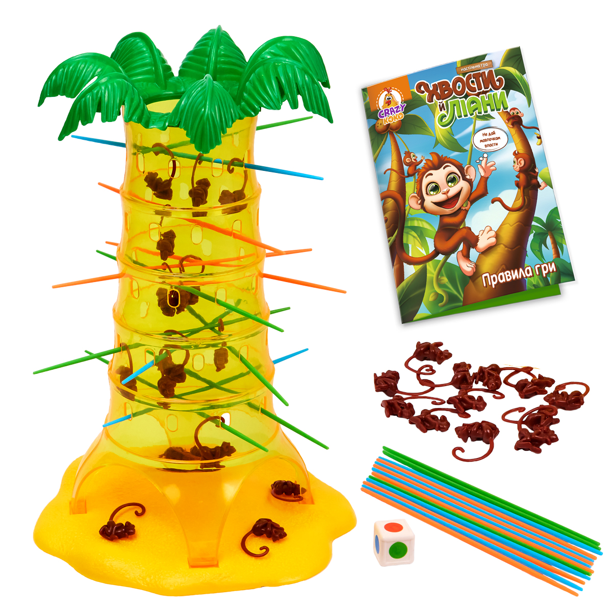 Гра настільна розважальна "Хвости й ліани" Vladi Toys, VT8055-39 4