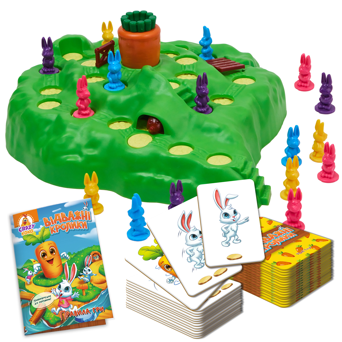 Гра настільна розважальна "Відважні кролики" Vladi Toys, VT8055-40 3