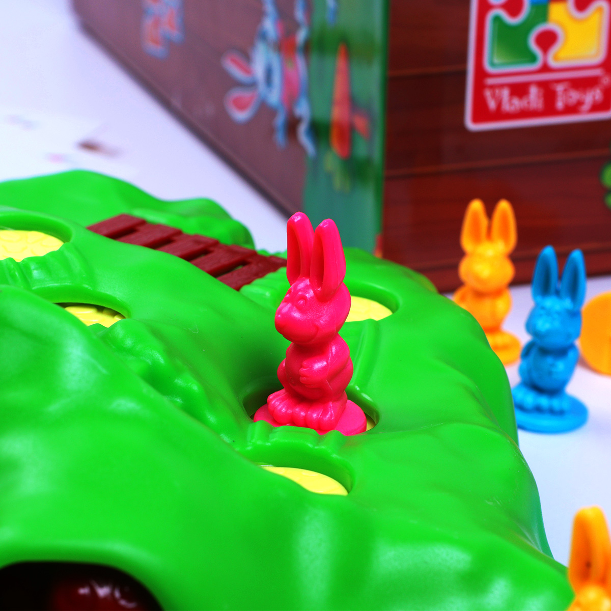 Гра настільна розважальна "Відважні кролики" Vladi Toys, VT8055-40 5
