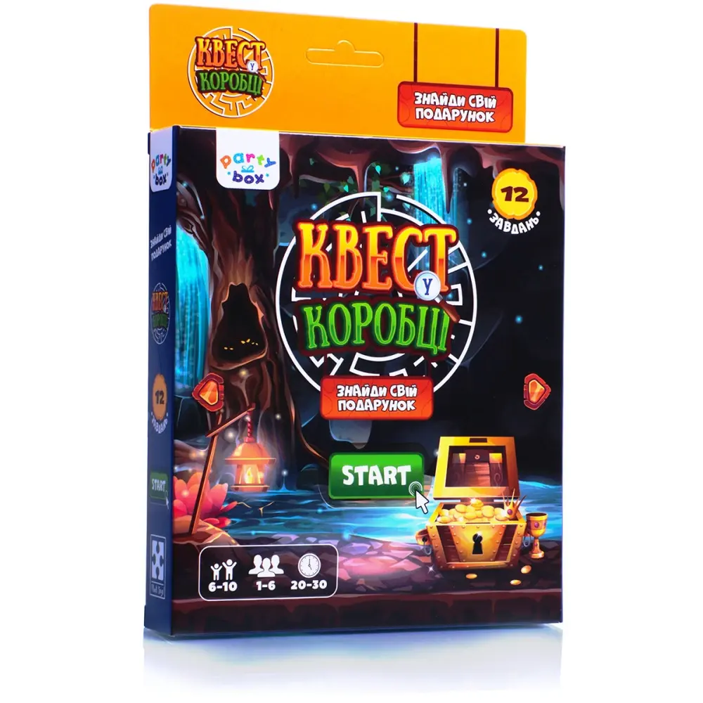 Гра настільна розважальна "Квест у коробці. Відеогра" Vladi Toys, VT5902-03
