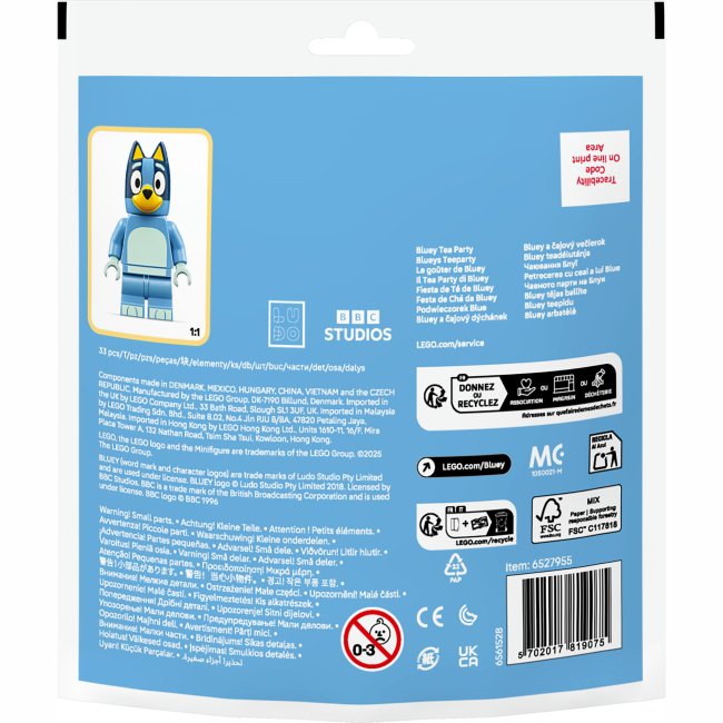 Конструктор Lego Bluey "Чаювання Блуї", 30687 3