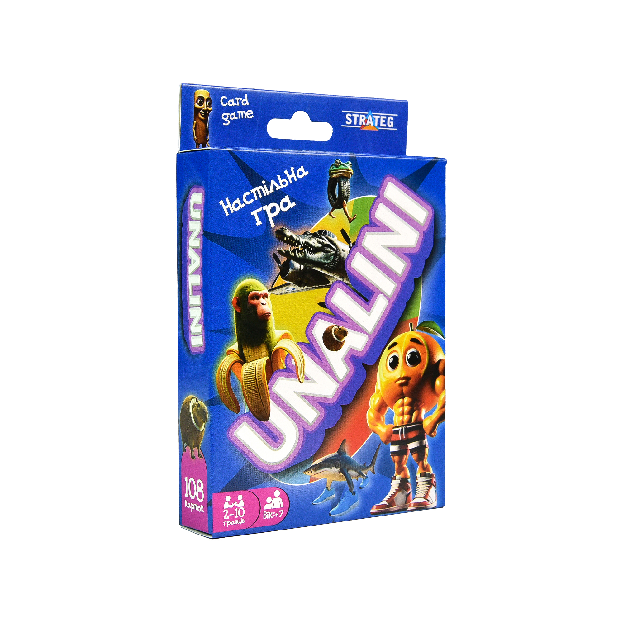 Игра настольная "Unalini" (укр) 30920, ТМ "Strateg"