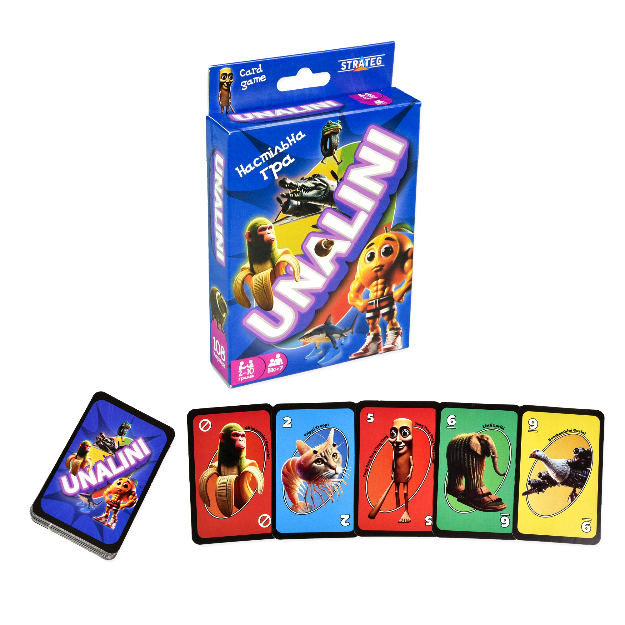 Игра настольная "Unalini" (укр) 30920, ТМ "Strateg" 1