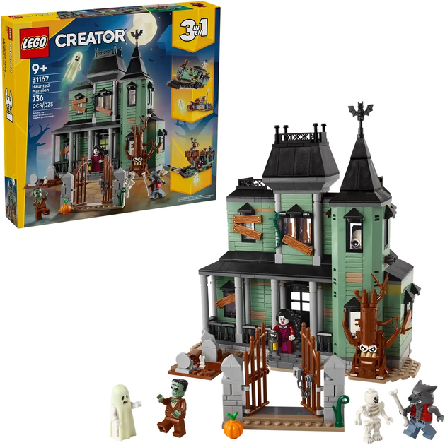 Конструктор Lego Creator "Маєток із привидами", 31167 8