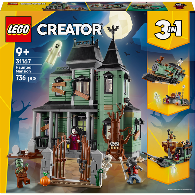 Конструктор Lego Creator "Маєток із привидами", 31167