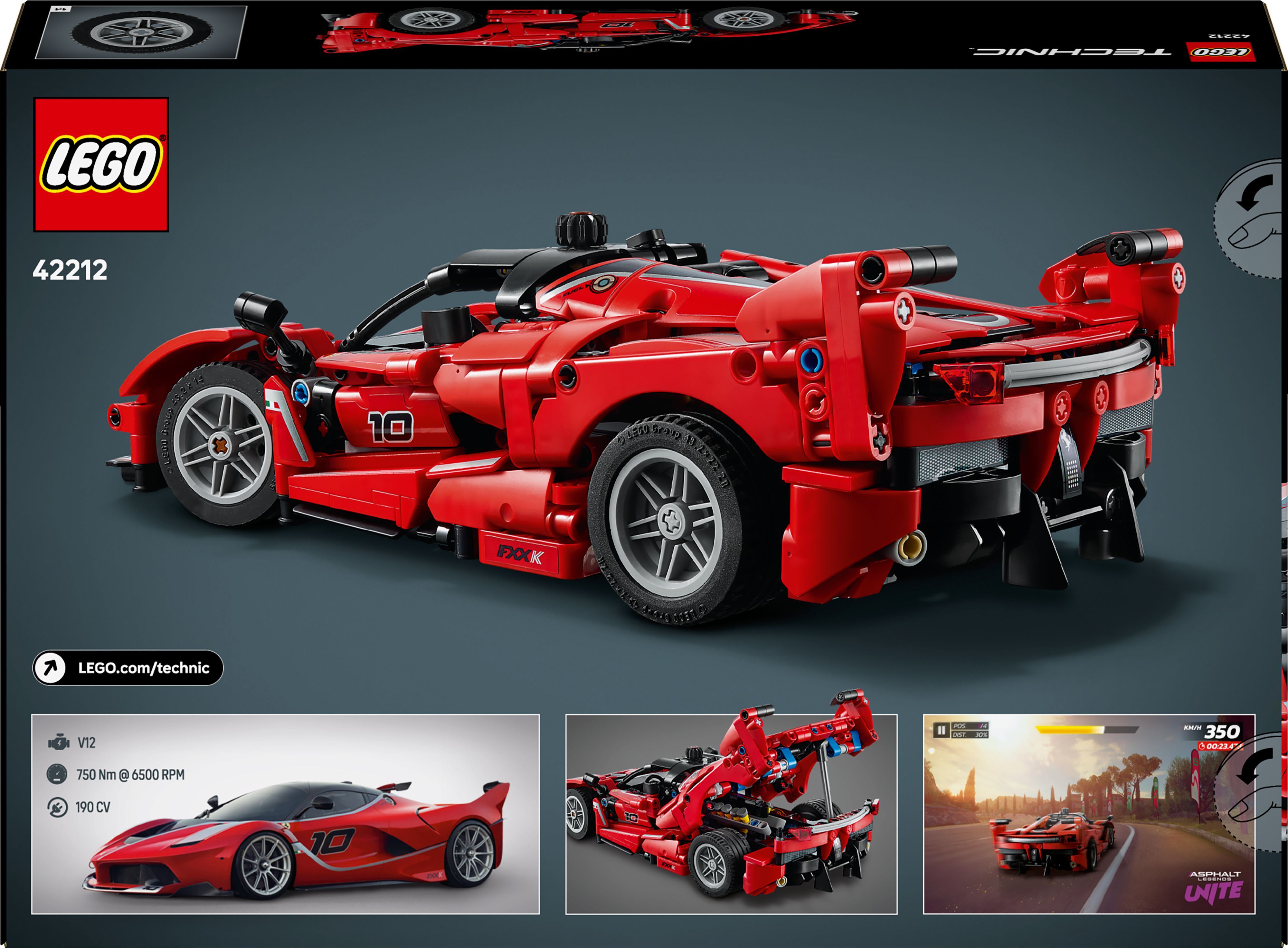 Конструктор Lego Technic "Ferrari FXX K", 42212 14