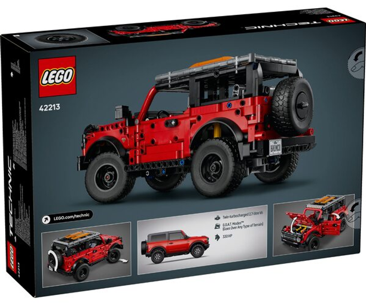 Конструктор Lego Technic "Позашляховик Ford Bronco®", 42213 9
