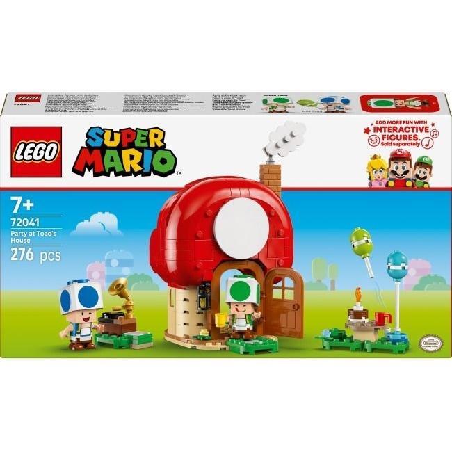 Конструктор Lego Super Mario "Вечірка в будинку Toad", 72041