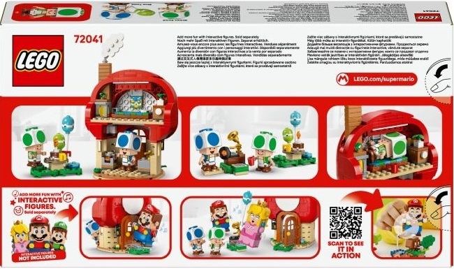 Конструктор Lego Super Mario "Вечірка в будинку Toad", 72041 11