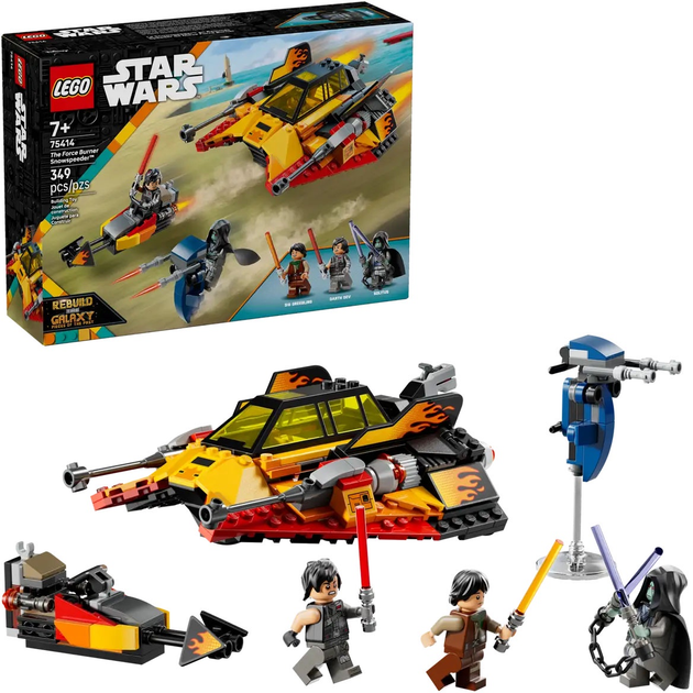 Конструктор Lego Star Wars "The Force Burner Сніговий винищувач", 75414 8