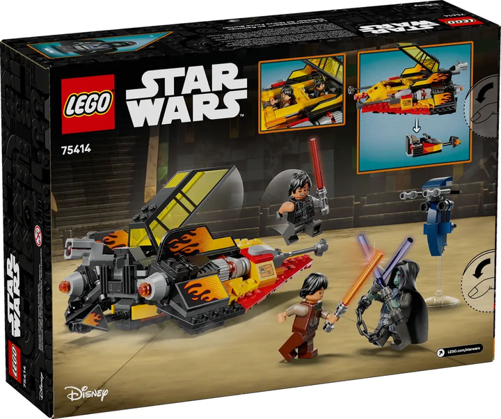 Конструктор Lego Star Wars "The Force Burner Сніговий винищувач", 75414 16