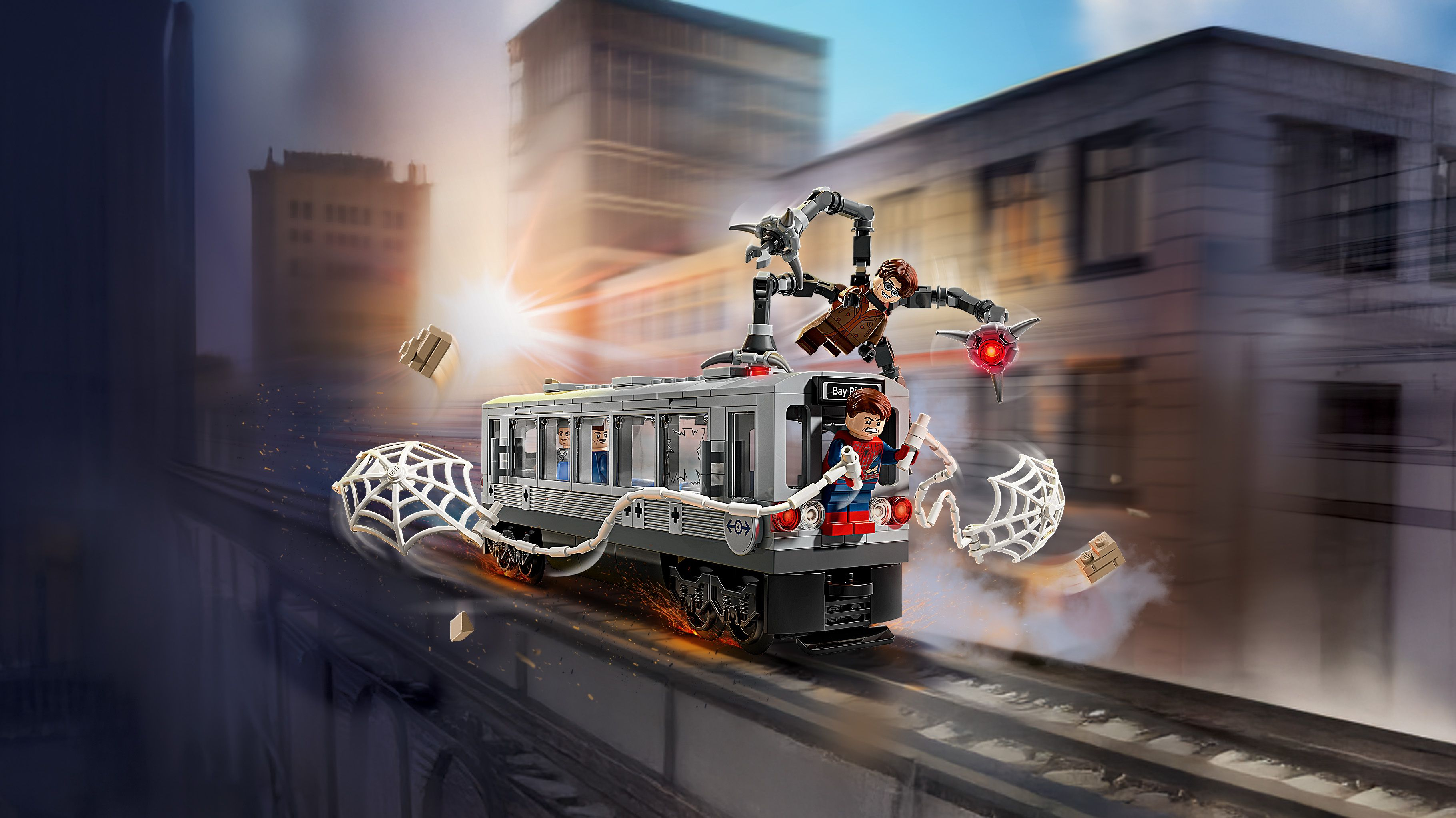 Конструктор Lego Marvel "Людина-Павук проти Дока Ока: Сцена в метро", 76321 7