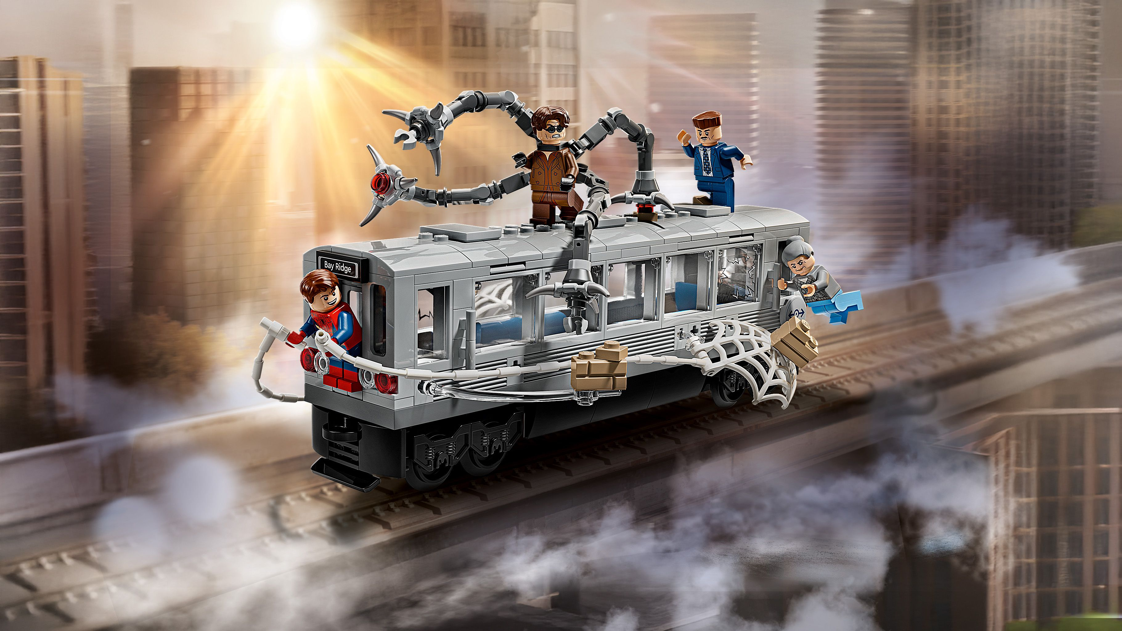 Конструктор Lego Marvel "Людина-Павук проти Дока Ока: Сцена в метро", 76321 8