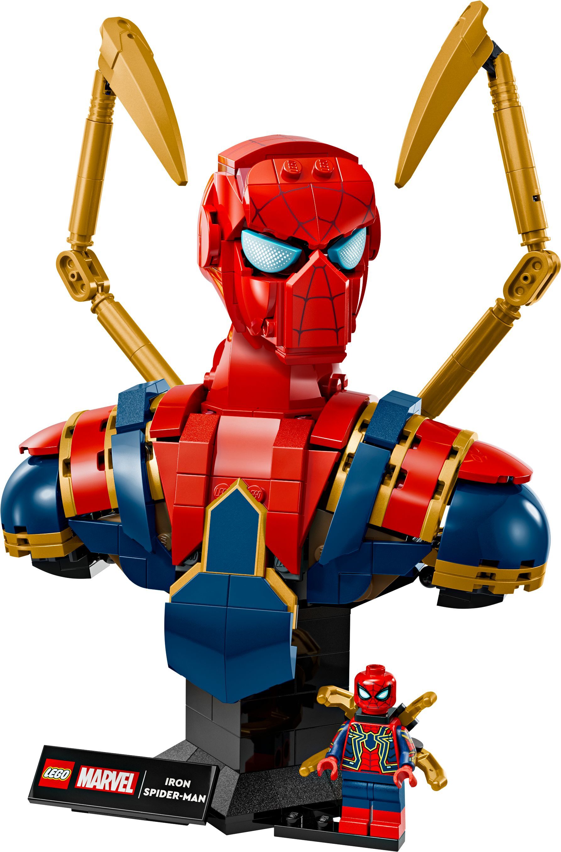 Конструктор Lego Marvel "Погруддя Залізної Людини-Павука", 76326 1
