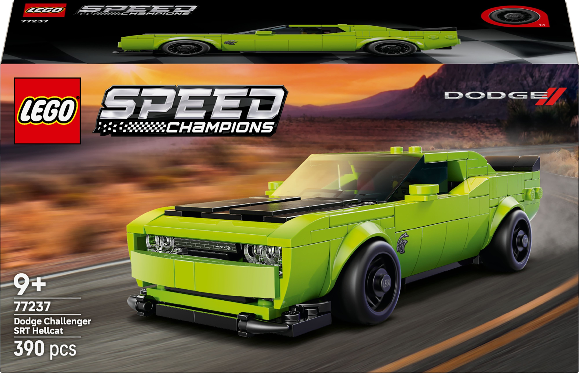 Конструктор Lego Speed Champions "Спортивний автомобіль Dodge Challenger SRT Hellcat", 77237
