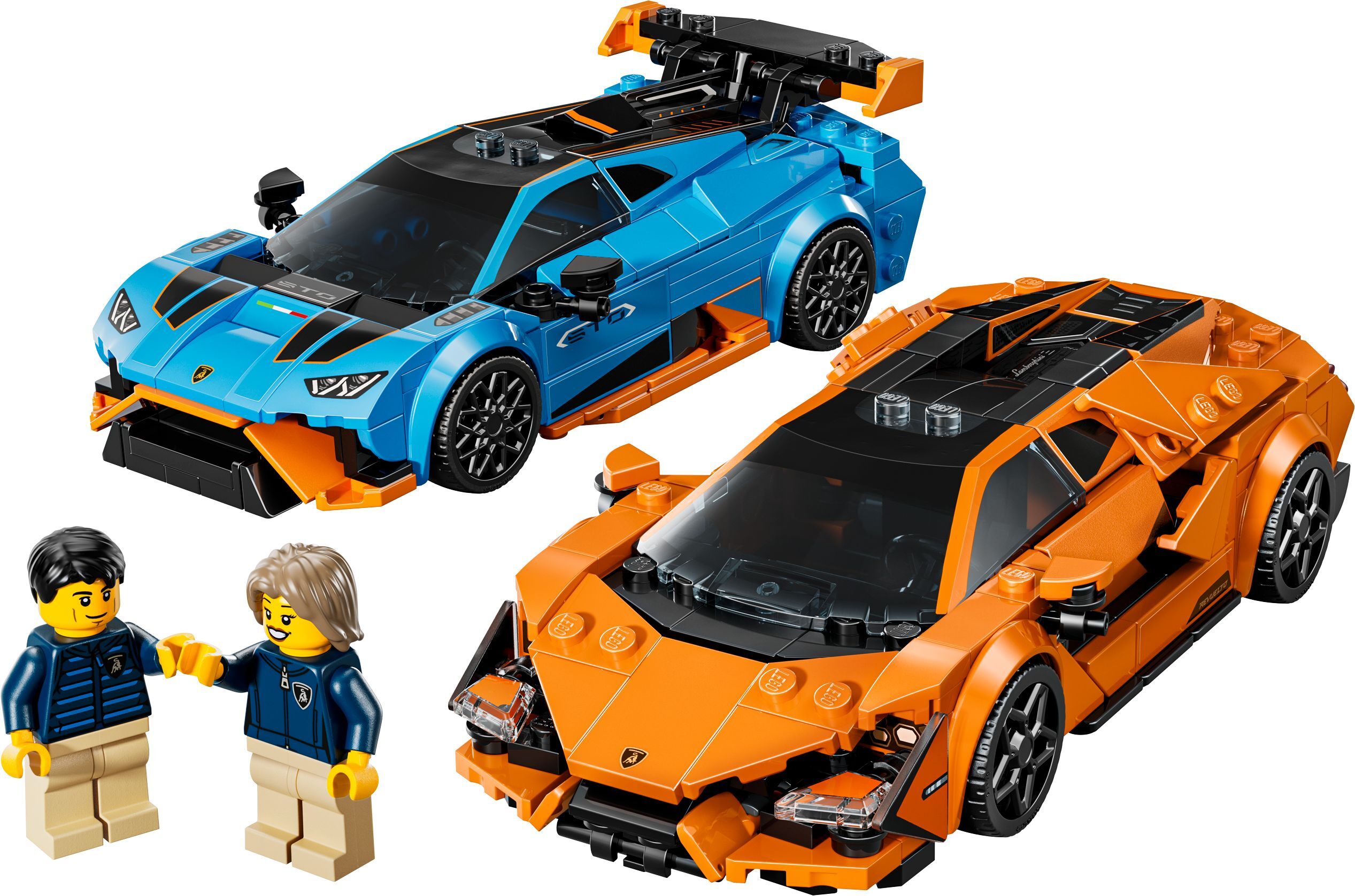 Конструктор Lego Speed Champions "Lamborghini Revuelto та Huracán STO", 77238 2