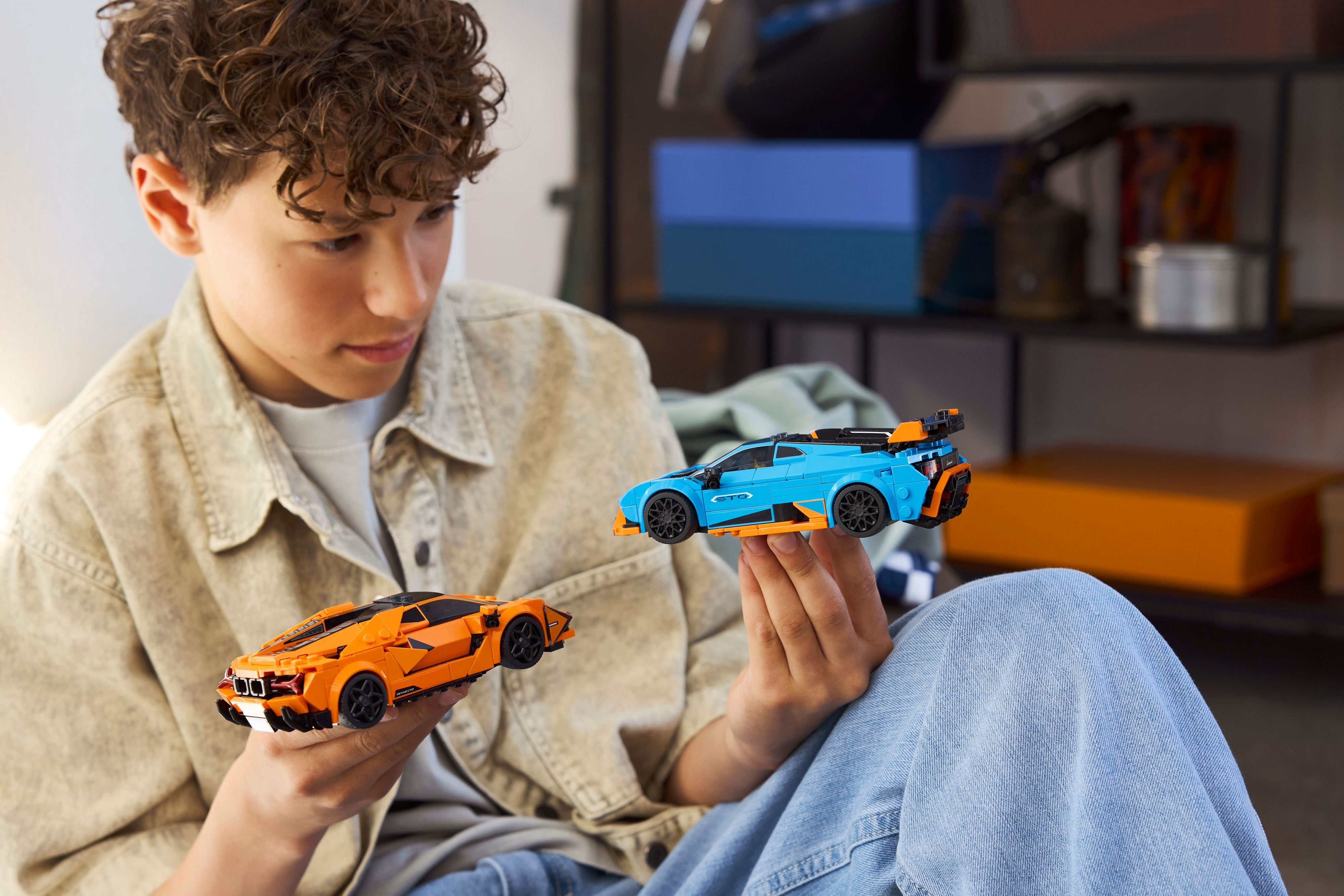 Конструктор Lego Speed Champions "Lamborghini Revuelto та Huracán STO", 77238 8